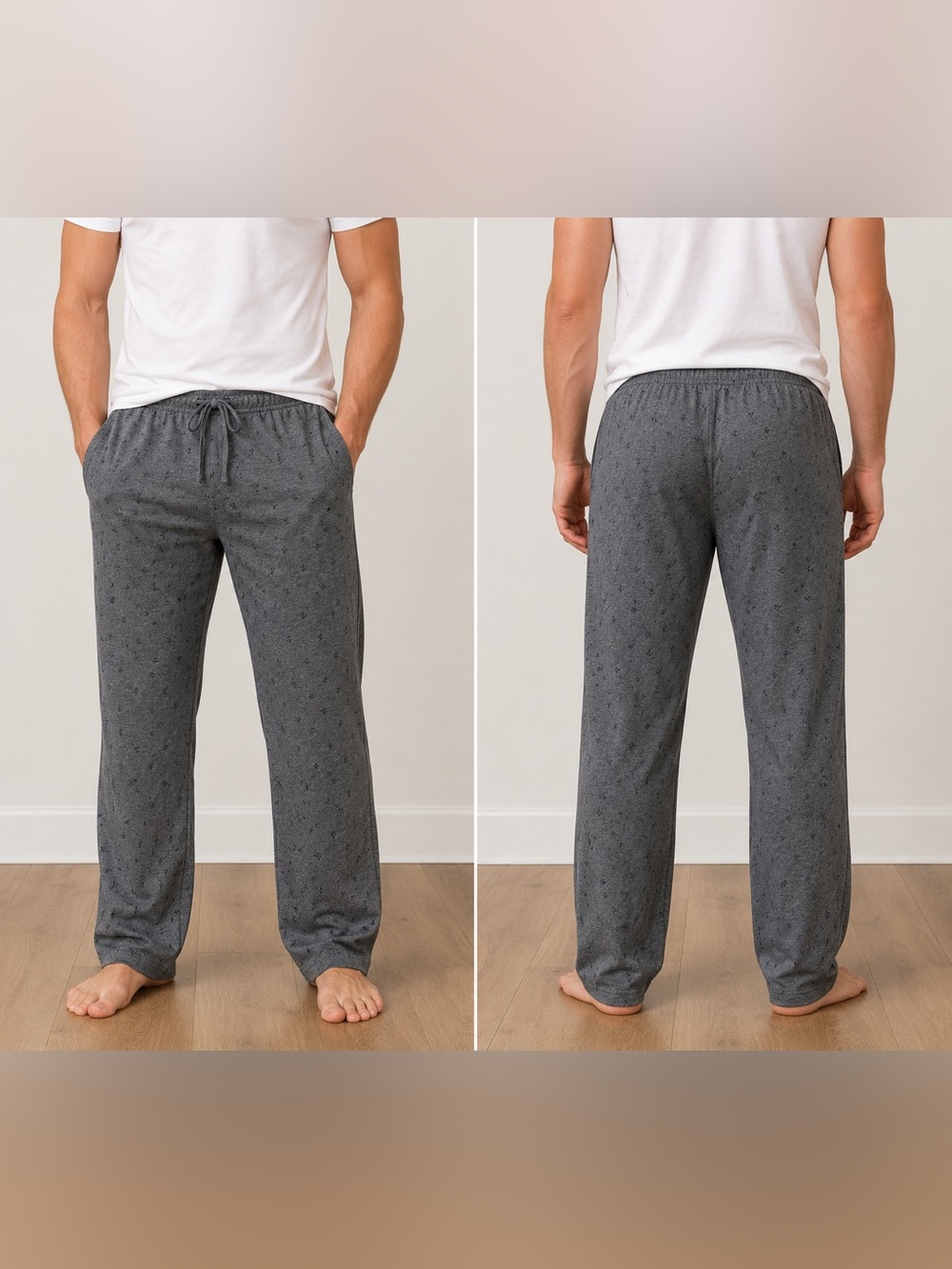 Original Penguin by Munsingwear Men’s  Gray Lounge Pajama Pants - XL
